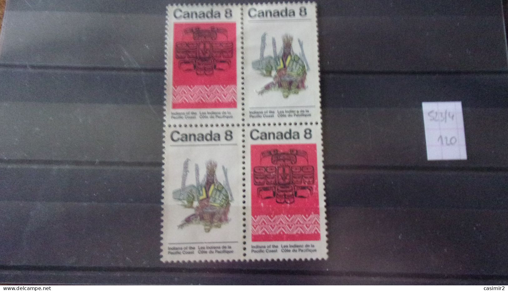 CANADA YVERT N°523.524 - Oblitérés