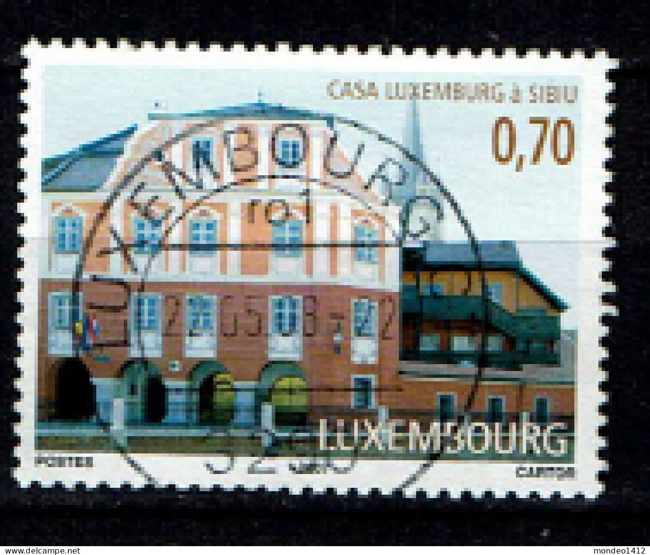 Luxembourg 2007 - YT 1711 - Casa Luxemburg In Sibiu, Joint Issue Romania - Used Stamps