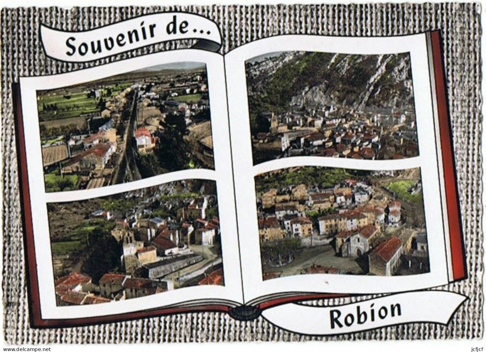 CPM..84..ROBION..VAUCLUSE..SOUVENIR DE ROBION - Robion