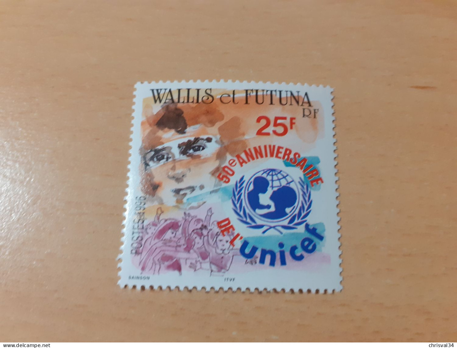 TIMBRE  WALLIS-ET-FUTUNA      N  496   COTE  1,00  EUROS   NEUF  SANS   CHARNIERE - Nuevos