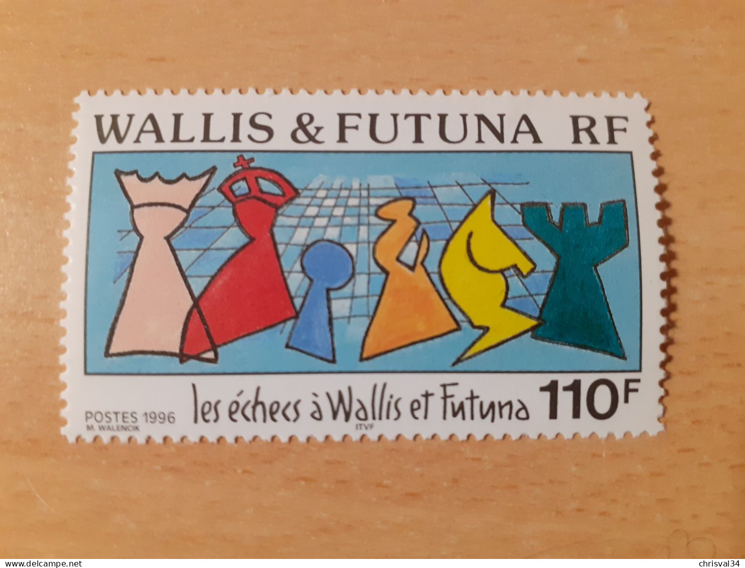 TIMBRE  WALLIS-ET-FUTUNA      N  496   COTE  3,00  EUROS   NEUF  SANS   CHARNIERE - Neufs