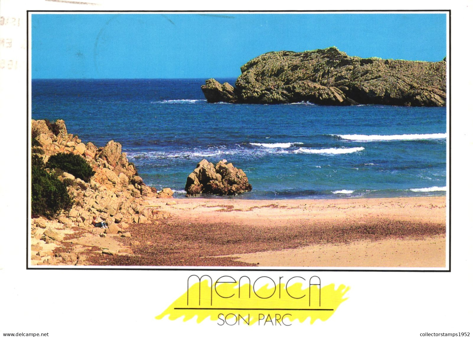 MENORCA, SON PARC, BEACH, ROCKS, SPAIN - Menorca