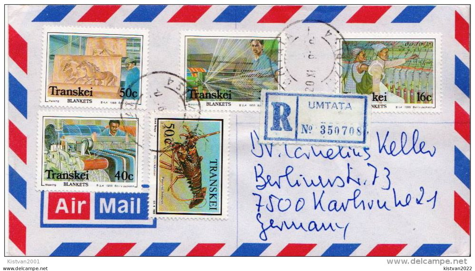 Postal History Cover: Transkei R Cover - Transkei