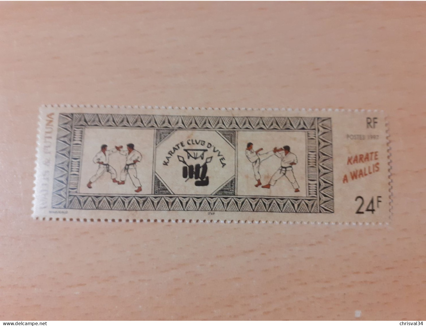 TIMBRE  WALLIS-ET-FUTUNA      N  508   COTE  0,90  EUROS   NEUF  SANS   CHARNIERE - Neufs