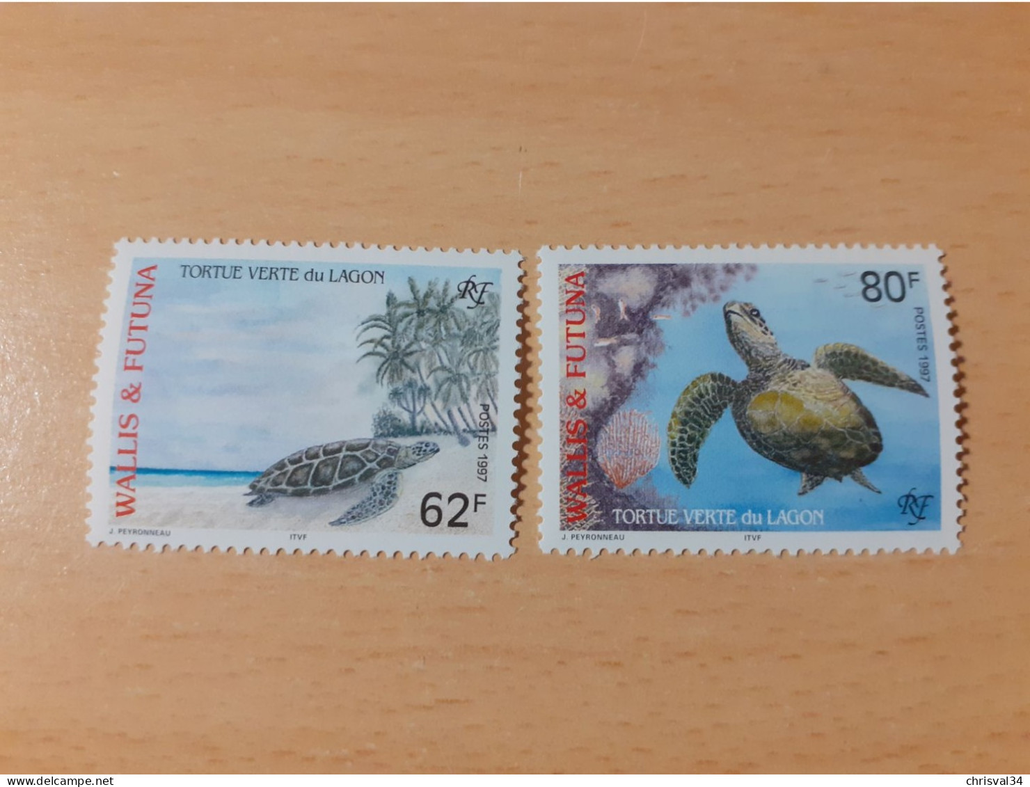TIMBRES  WALLIS-ET-FUTUNA      N  505 / 506   COTE  3,60  EUROS   NEUFS  SANS   CHARNIERES - Unused Stamps