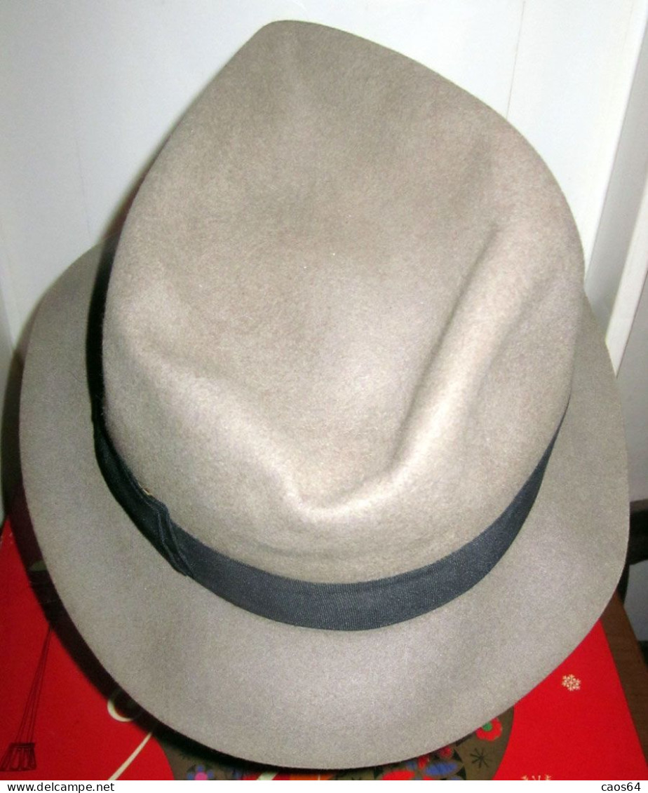 Borsalino Cappello Gian Luigi Pesce Genova Vintage - Accessorios