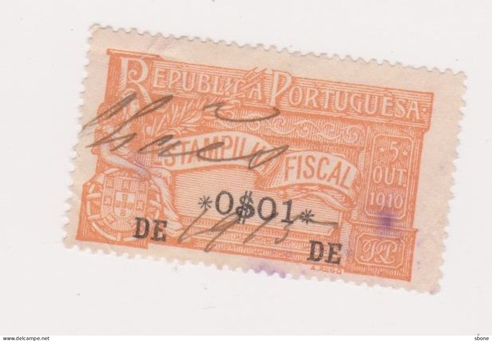 Stamphila Fiscal Portuguesa - Used Stamps