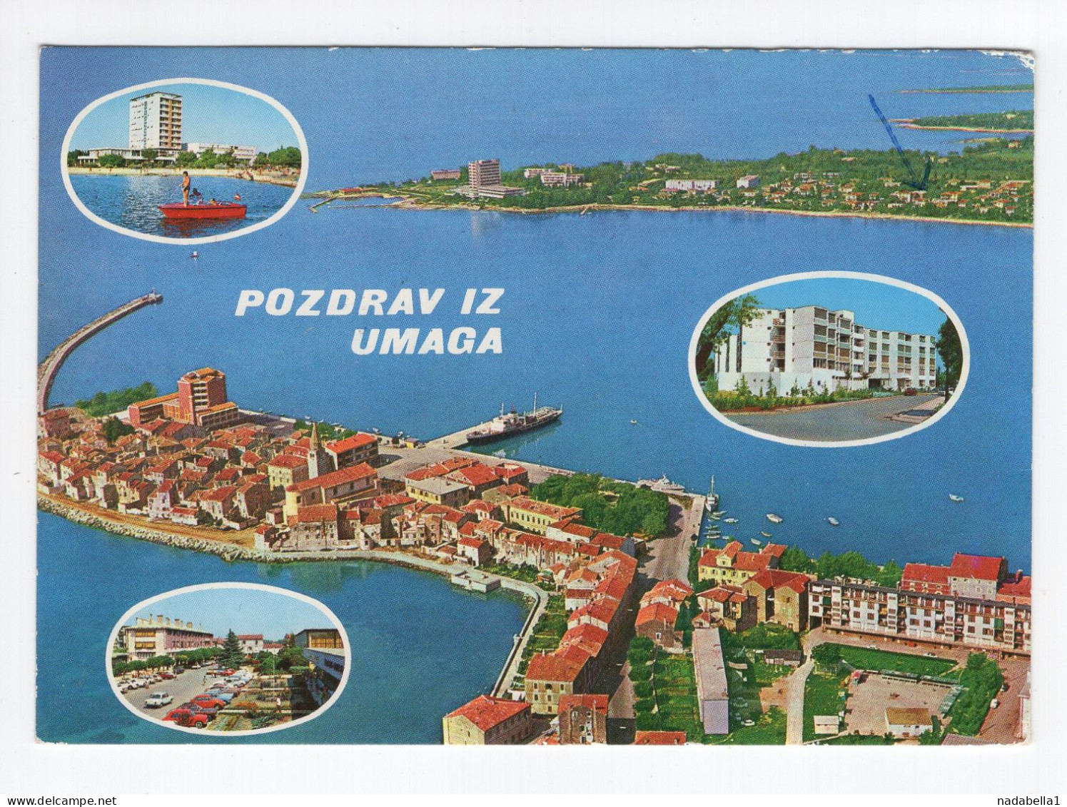 1972. YUGOSLAVIA,SLOVENIA,UMAG,FLAM,POSTCARD,USED TO BELGRADE - Yougoslavie