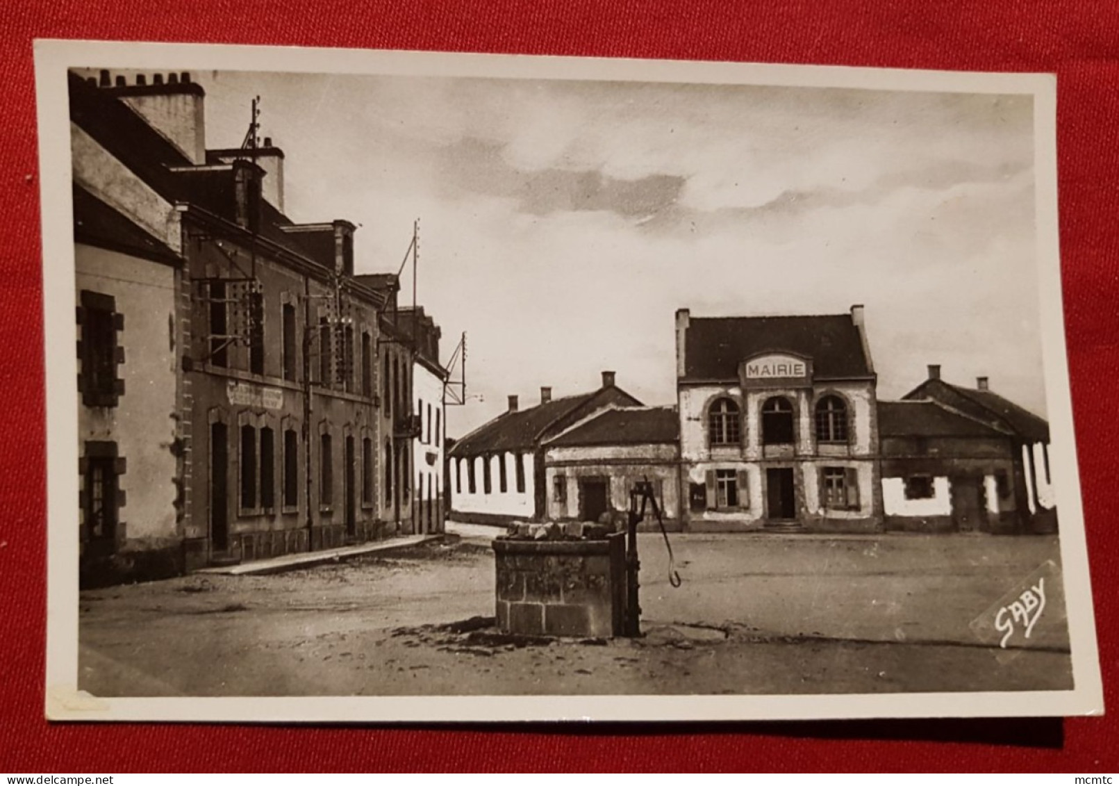 Carte -  Pluvigner (Morbihan )  Place De La Mairie - Pluvigner