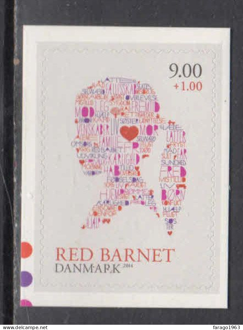 2014 Denmark Red Barnet "Save The Children" Charity  Complete Set Of 1 MNH @ BELOW FACE VALUE - Nuovi