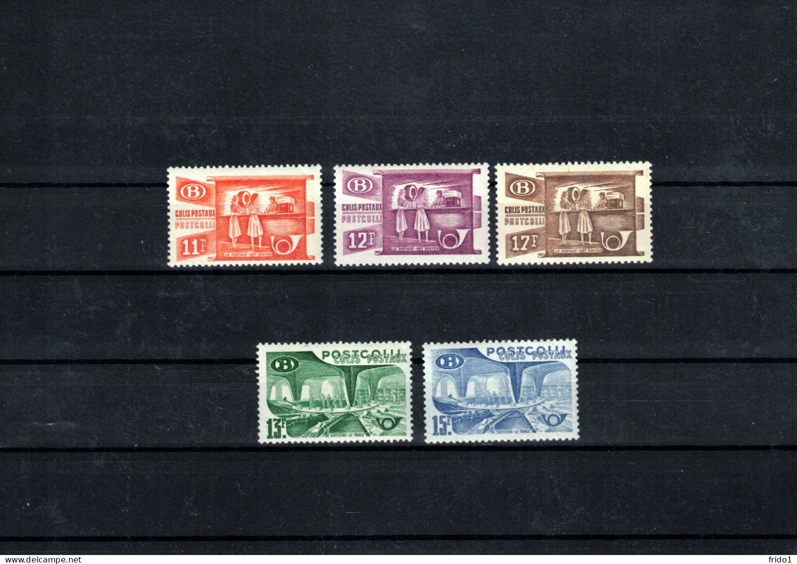 Belgium / Belgique 1950/1951 Packet Stamps Postfrisch / MNH - Nuevos