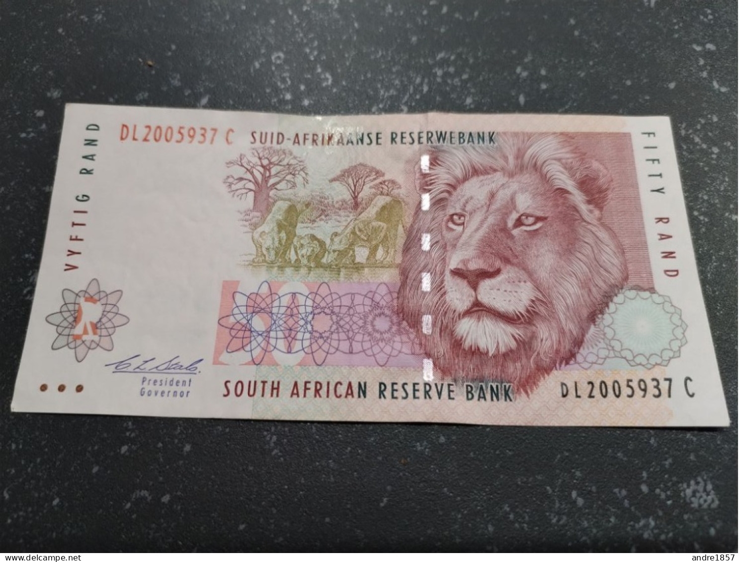 AFRIQUE DU SUD - Billet De 50 RAND - Zuid-Afrika