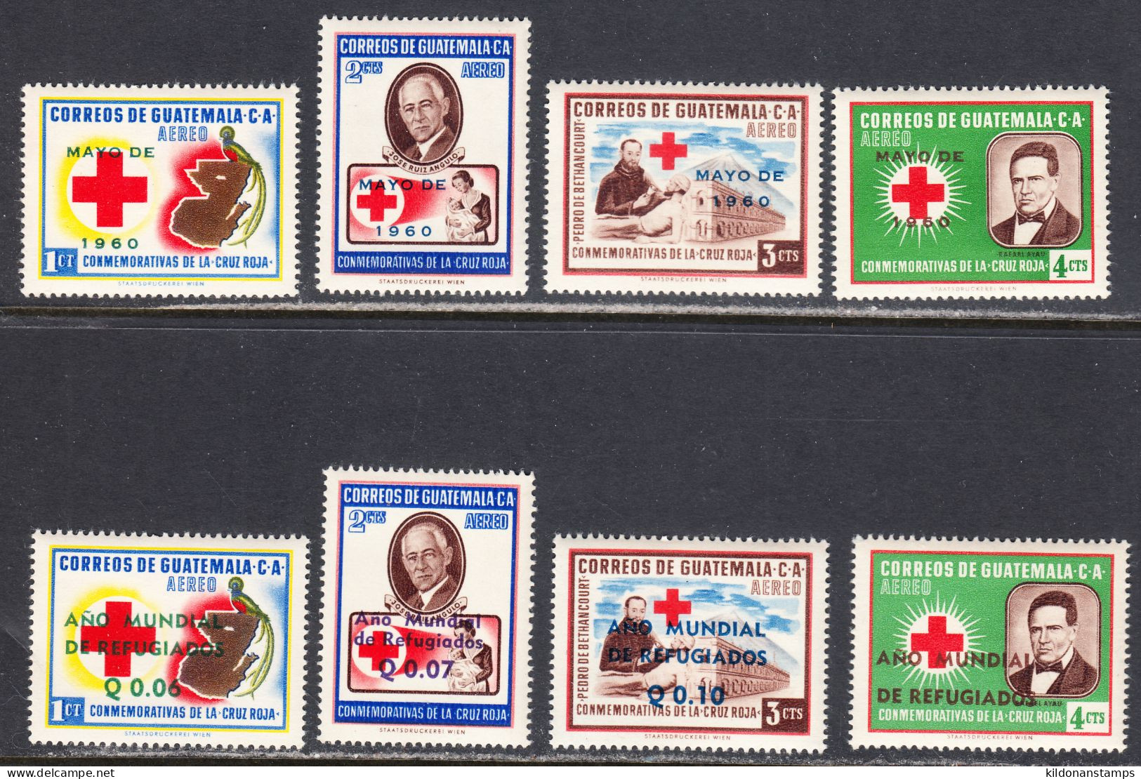 Guatemala 1960-61 Mint No Hinge, Sc# ,SG - Guatemala