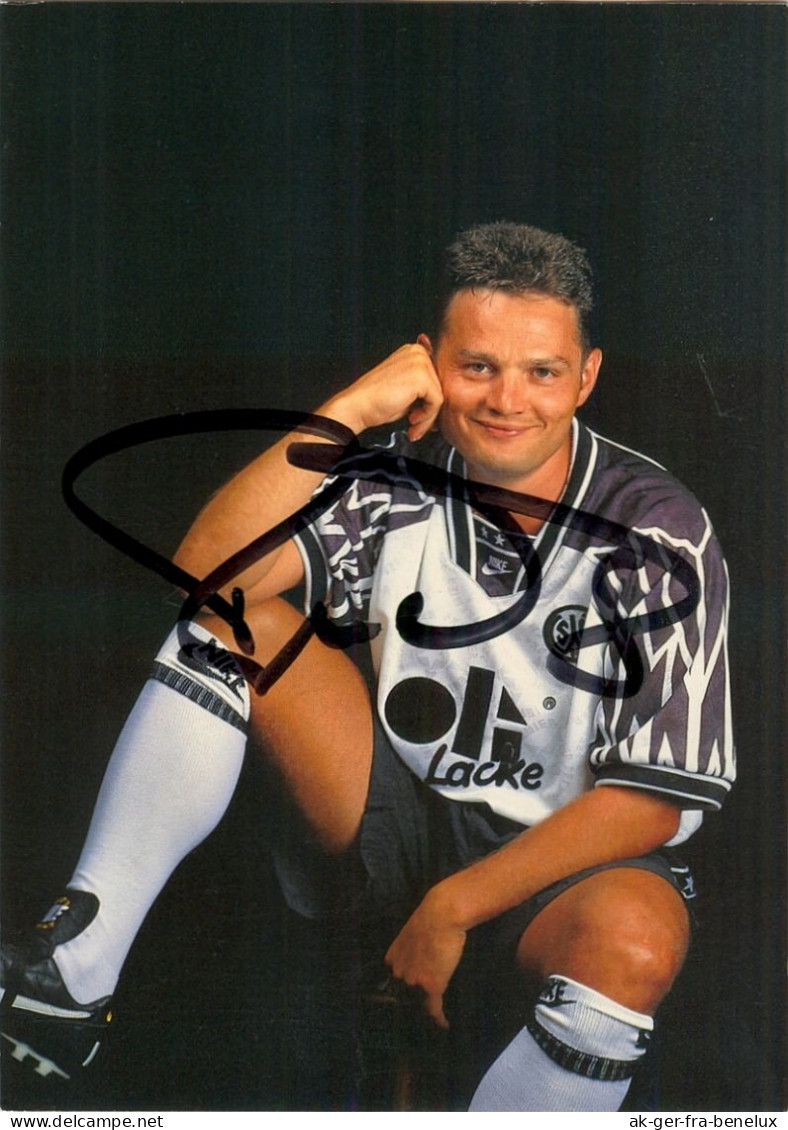 Autogramm AK Eduard Buckmaier SG Wattenscheid 09 94-95 Gebhardshagen Salzgitter Braunschweig Bochum Fußball - Autographes