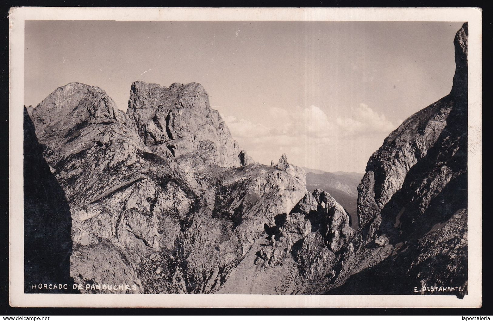 Horcado De Pambuches. RPPC. Foto: E. Bustamante. Circulada 1942. - León