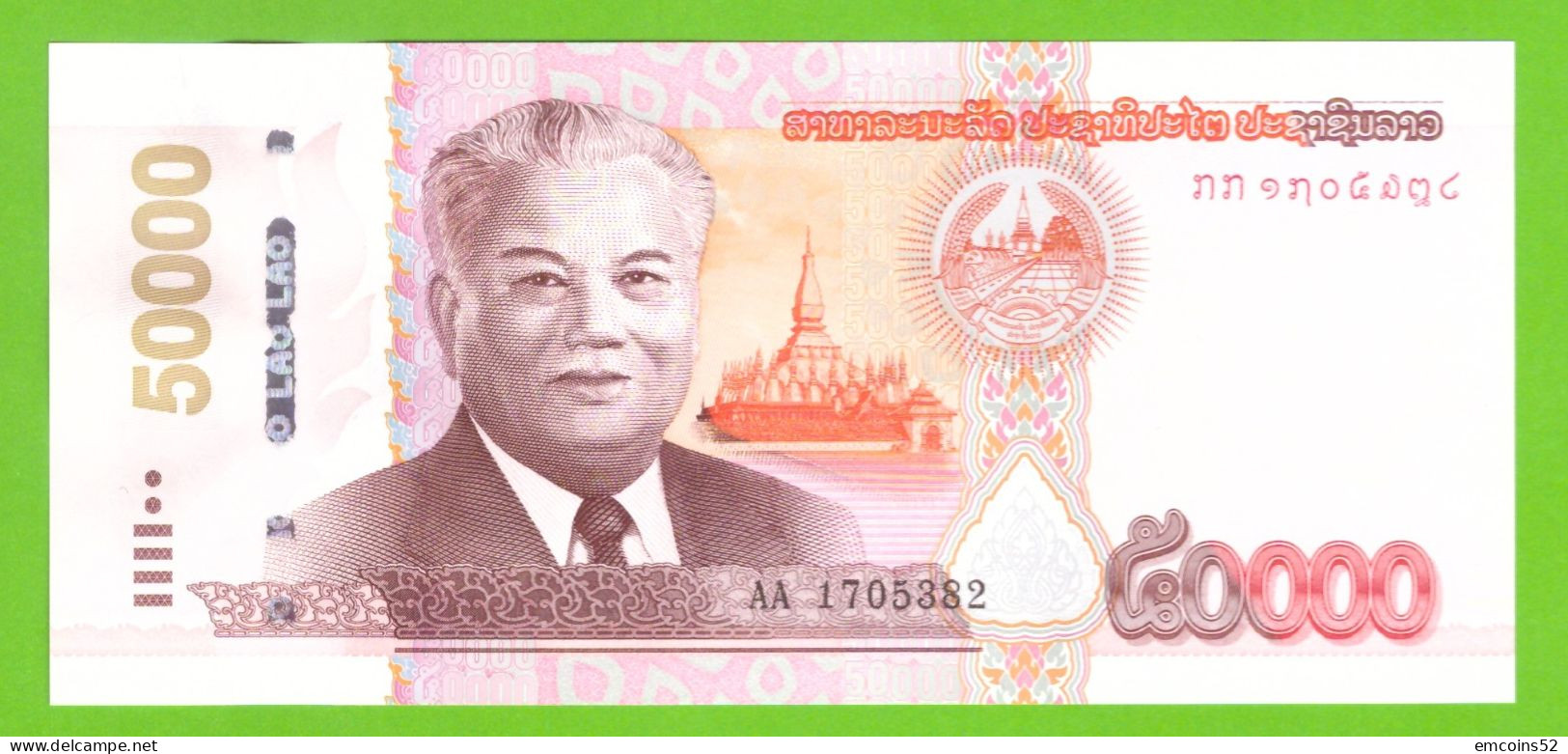 LAOS 50000 KIP 2020/2022 P-W41D  UNC - Laos