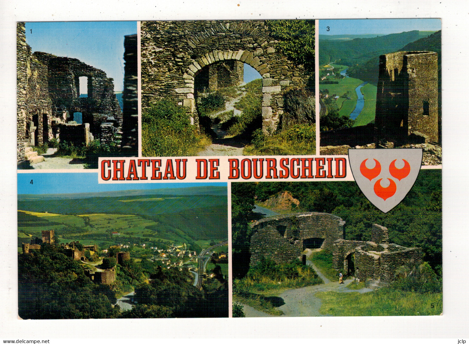 BOURSCHEID - Le Château (11 Ième Siècle). - Bourscheid