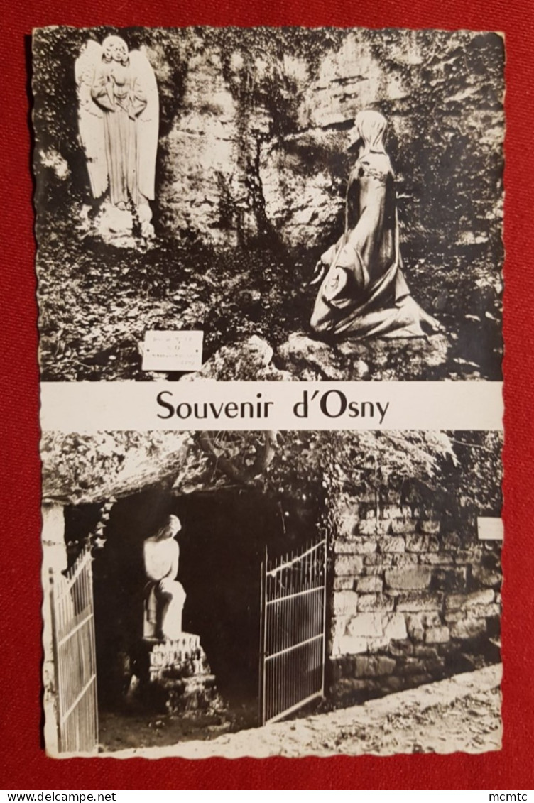CPSM Petit Format -  Souvenir D' Osny - Le Jardin Des Oliviers - Le Christ Aux Outrages - Osny