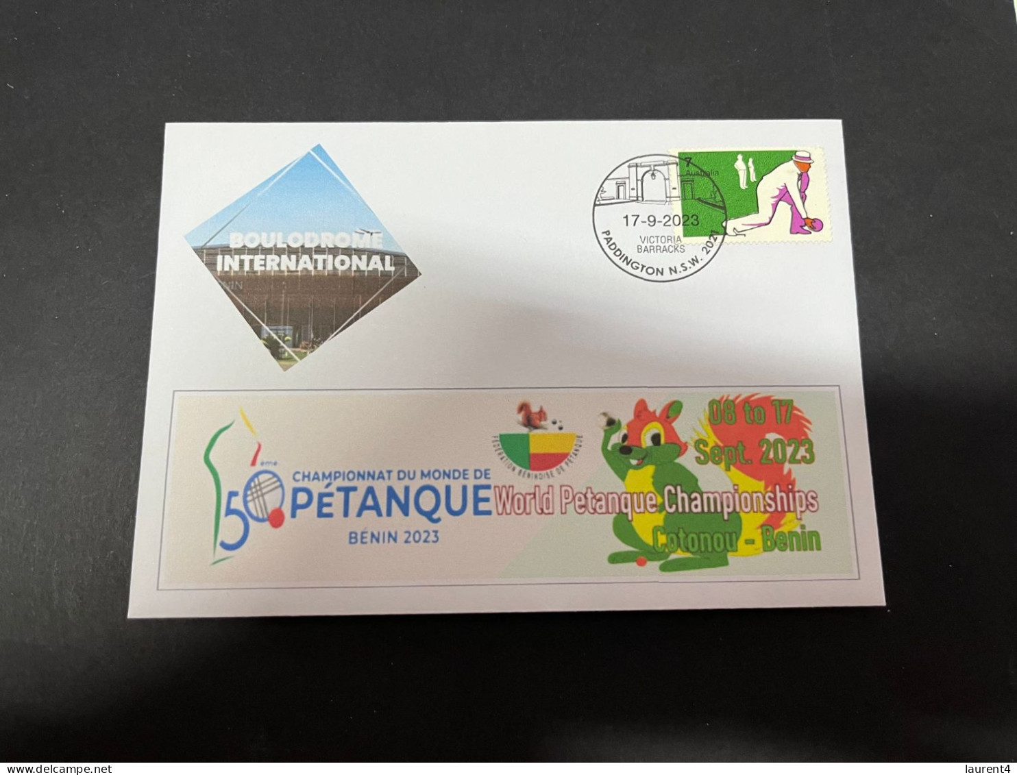 28-11-2023 (3 V 38) Championnat Du Monde De Pétanque - Bénin 2023 - 8 To 17 Sept 2023 - Petanque