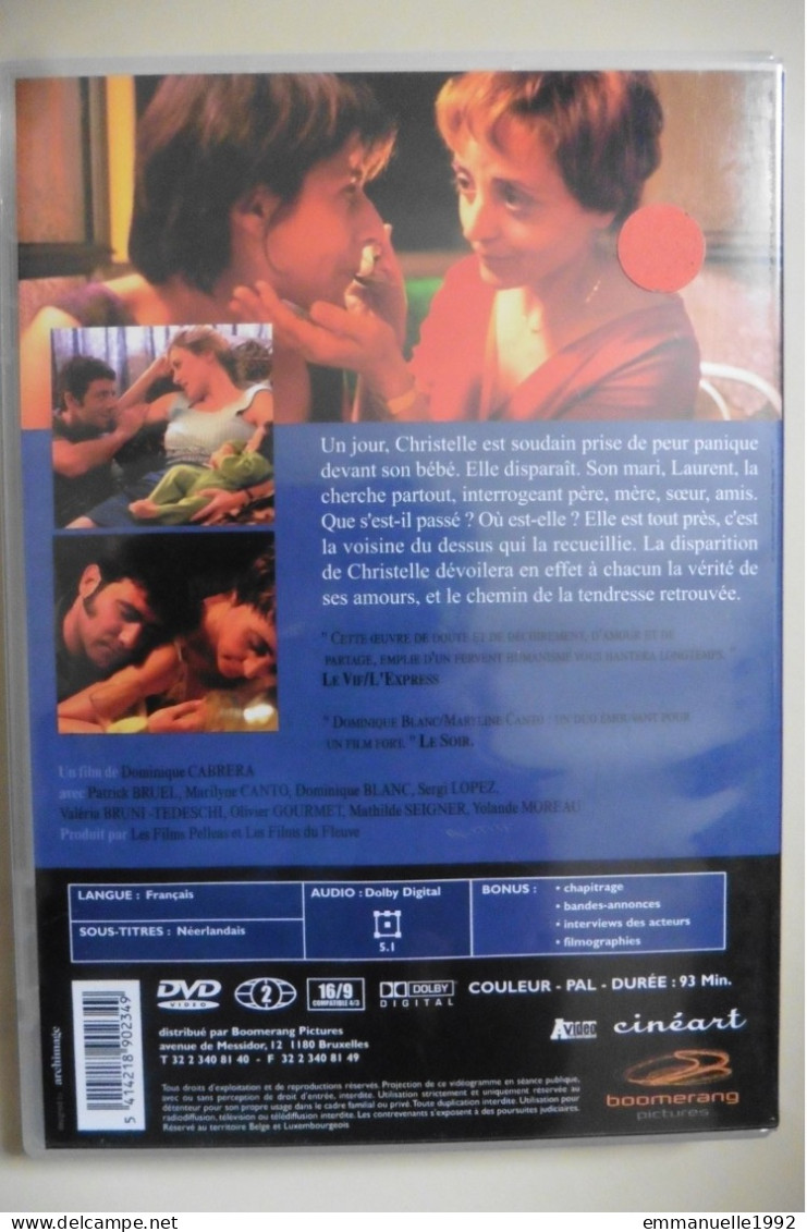 DVD Le Lait De La Tendresse Humaine Avec Patrick Bruel Mathilde Seigner Claude Brasseur Yolande Moreau - RARE ! - Drama