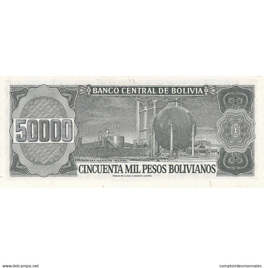 Bolivie, 50,000 Pesos Bolivianos, 1984-06-05, KM:170a, NEUF - Bolivien