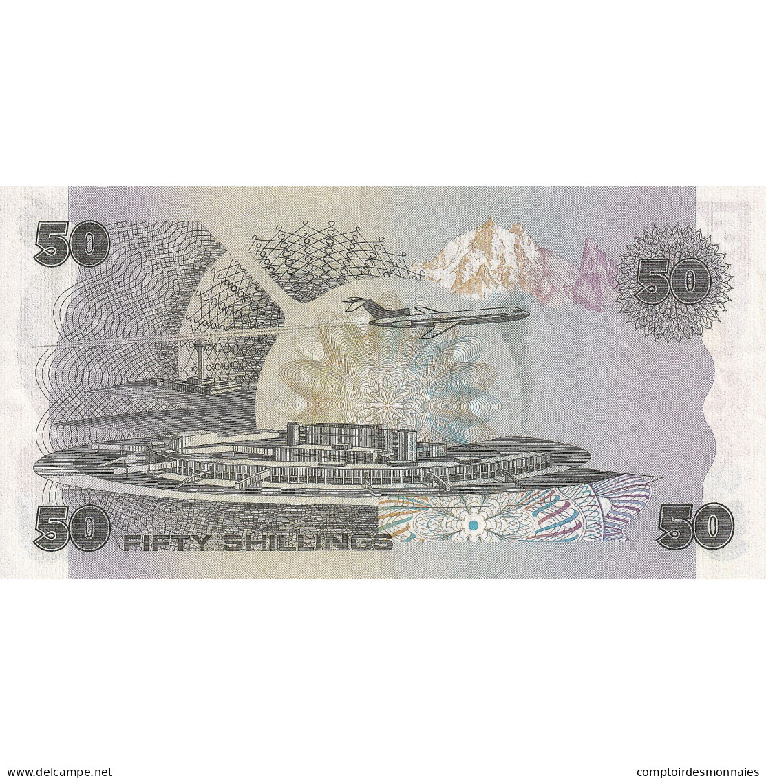 Kenya, 50 Shillings, 1980, 1980-06-01, KM:22d, NEUF - Kenya