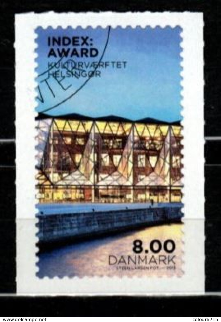 Denmark 2013 INDEX: Award - The Culture Yard, Helsingør (2-1/8kr) CTO Used Stamp 1v - Gebruikt