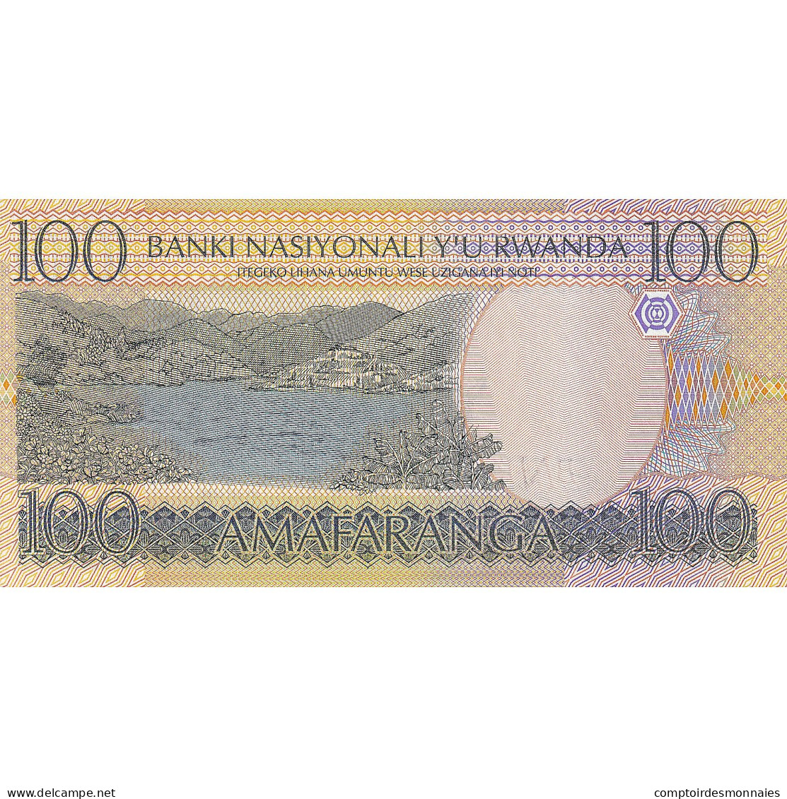 Rwanda, 100 Francs, 2003, 2003-05-01, KM:29a, NEUF - Rwanda