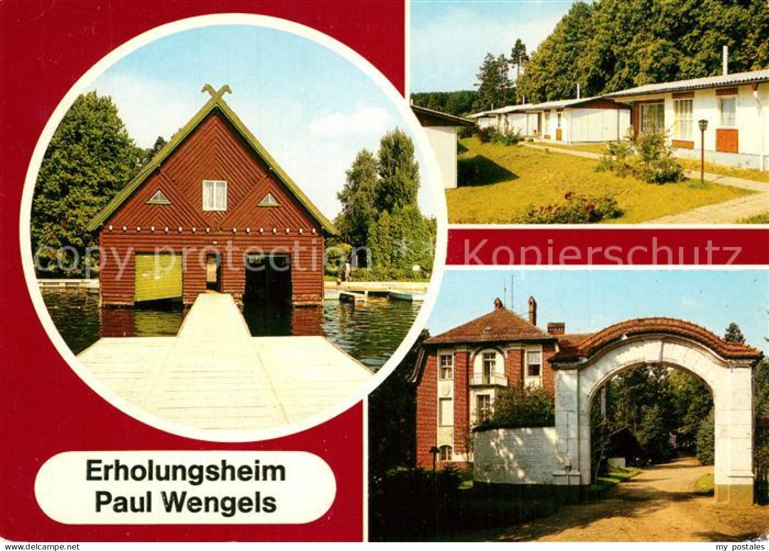 43499483 Lychen Erholungsheim Paul Wengels Lychen - Lychen