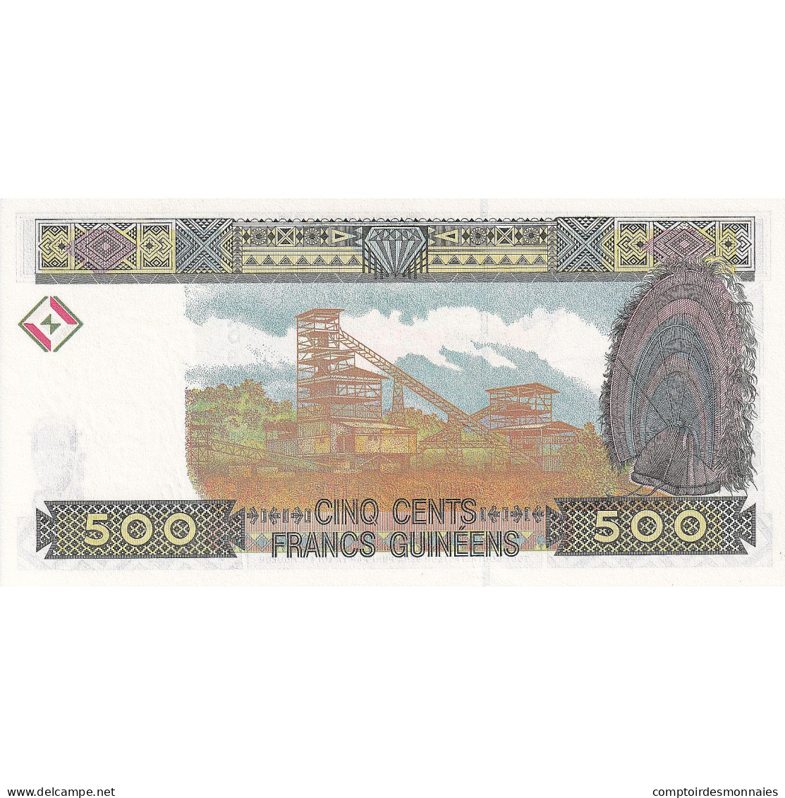 Guinée, 500 Francs, 1998, KM:36, NEUF - Guinea