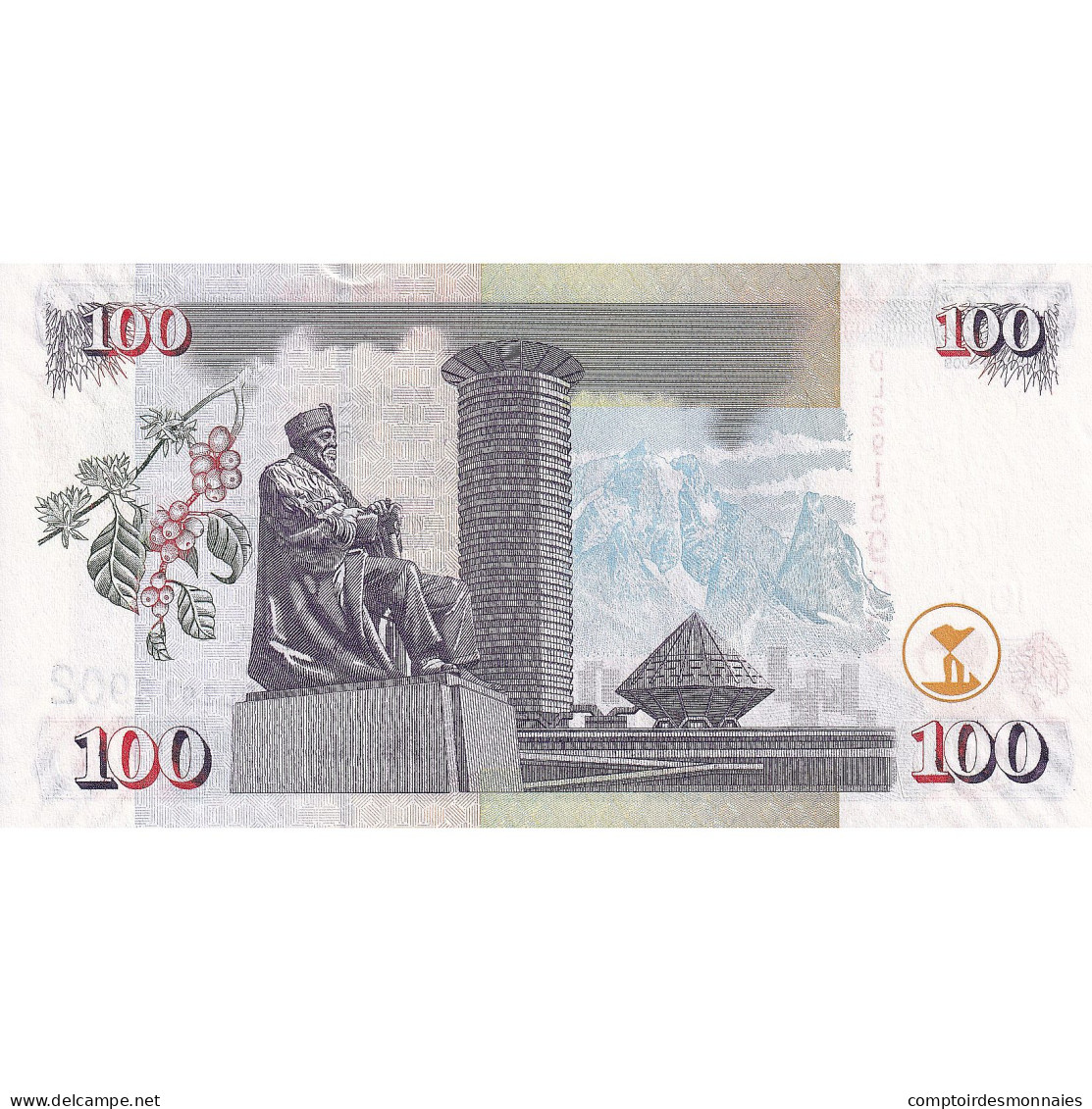 Kenya, 100 Shillings, 2008, 2008-03-03, KM:48c, NEUF - Kenia