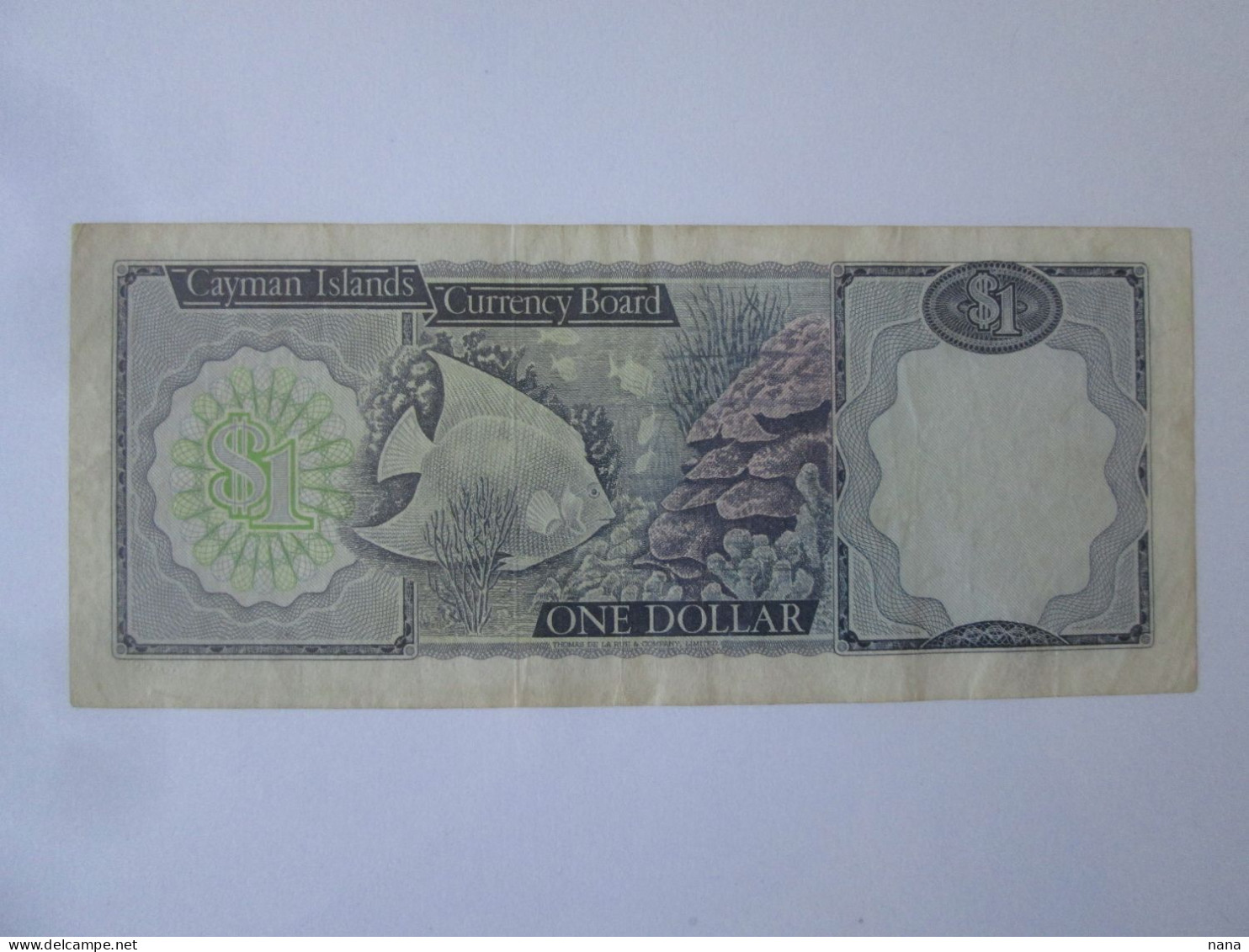 Cayman Islands 1 Dollar 1974 Banknote,see Pictures - Iles Cayman
