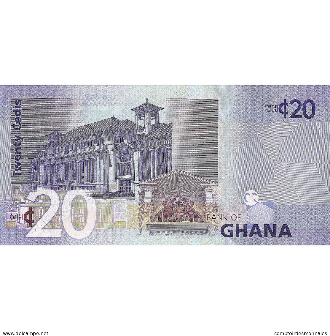 Ghana, 20 Cedis, 2007-07-01, NEUF - Ghana