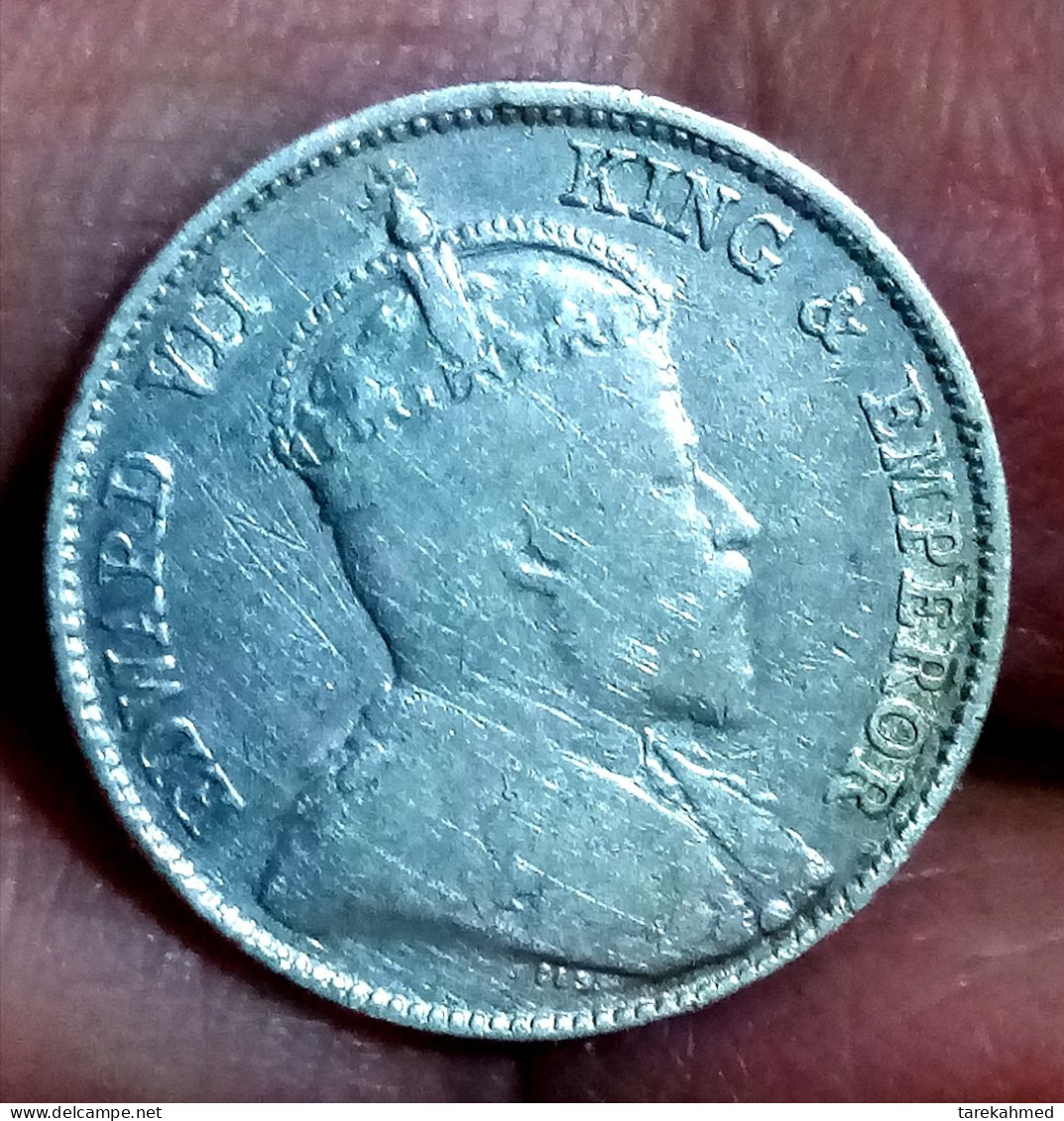 Hong Kong, Edward VII, 10 Cent, 1903, Silver , KM:13 , AUNC., Gomaa - Hong Kong