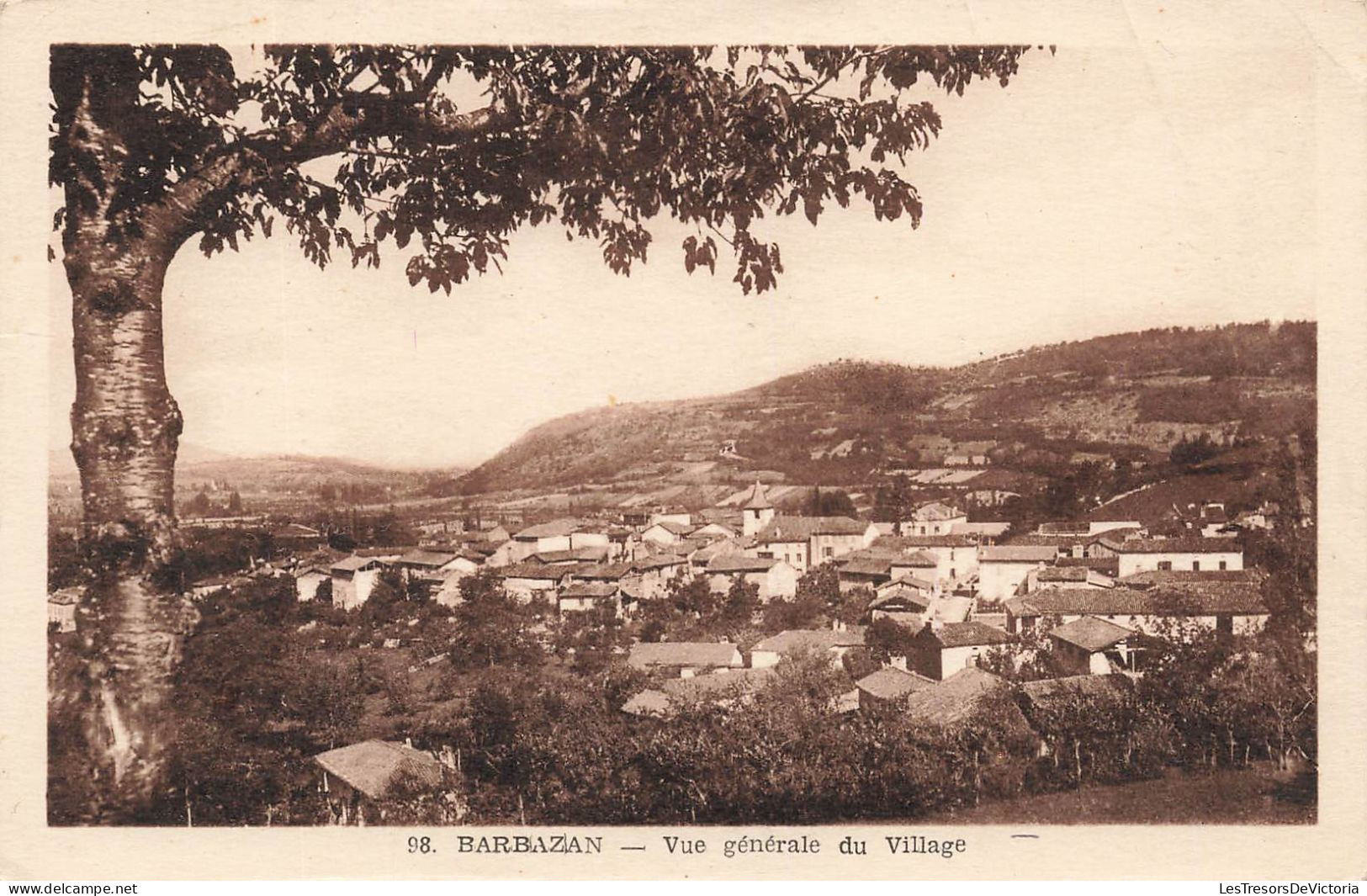 FRANCE - Barbazan - Vue Générale Du Village - Carte Postale Ancienne - Barbazan