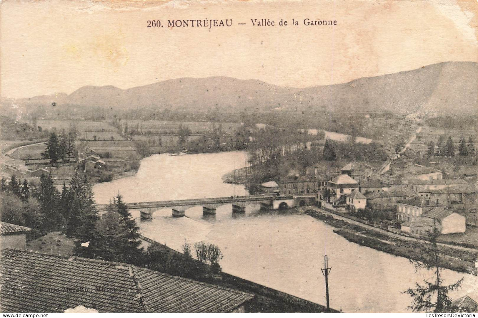 FRANCE - Montréjeau - Vue Sur La Vallée De La Garonne - Carte Postale Ancienne - Montréjeau