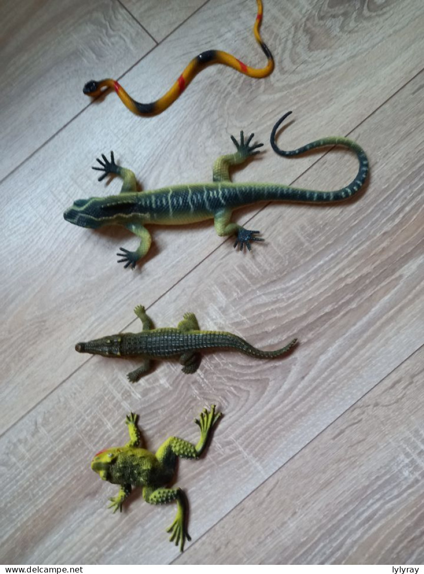 Lot Jouets Reptiles - Ranas