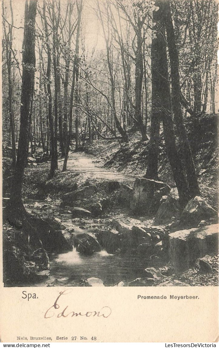 BELGIQUE - Spa - Promenade Meyerbeer - Ruisseau - Dos Non Divisé - Carte Postale Ancienne - Spa