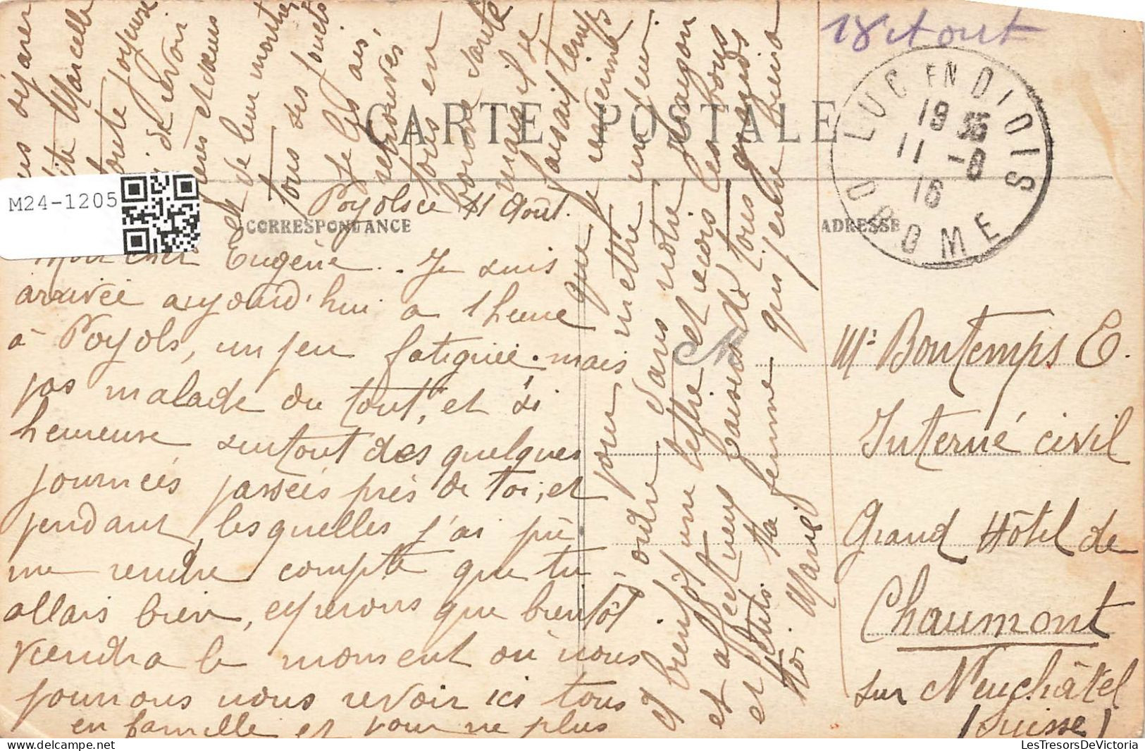 FRANCE - Luc-en-Diois - La Cascade Souterraine - Carte Postale Ancienne - Luc-en-Diois