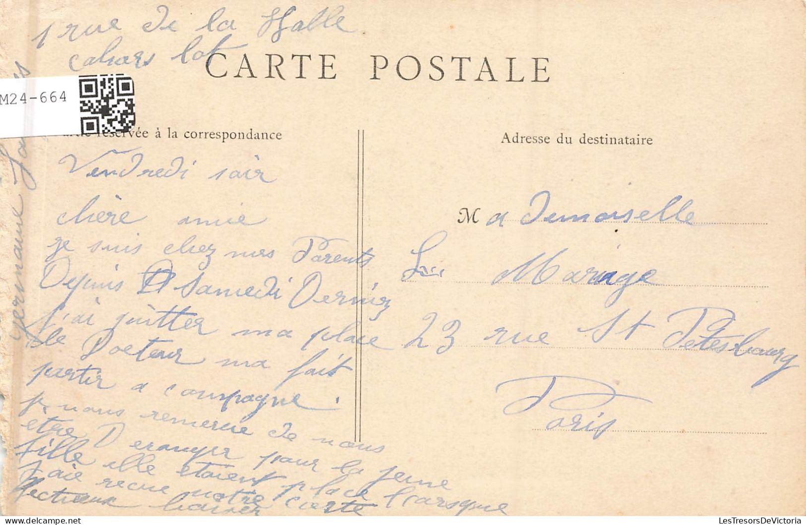 FRANCE - Cahors - Boulevard Gambetta Et Rue Fénelon - Carte Postale Ancienne - Cahors