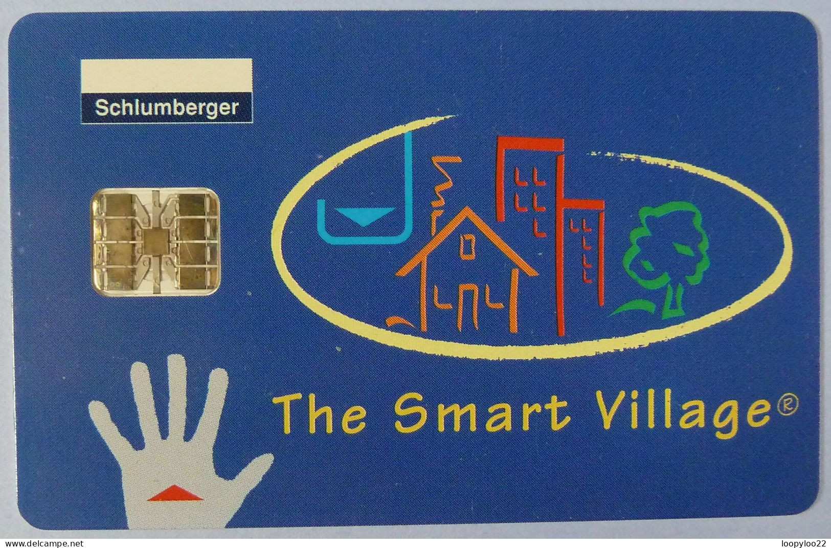 FRANCE - Schlumberger - Test Demo - The Smart Village - Smart Card - Full 30 Units On Card - Mint - Privées