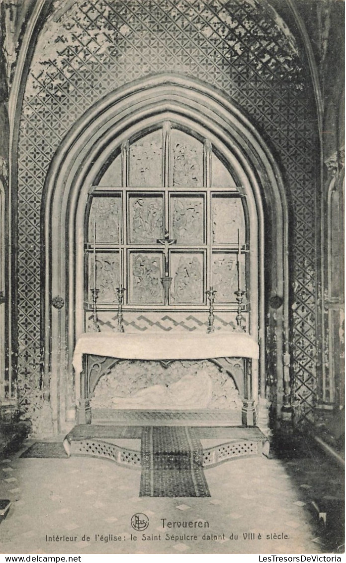 BELGIQUE - Tervueren - Intérieur De L'église: Le Saint Sépulcre Datant Du VIII è Siècle - Carte Postale Ancienne - Tervuren