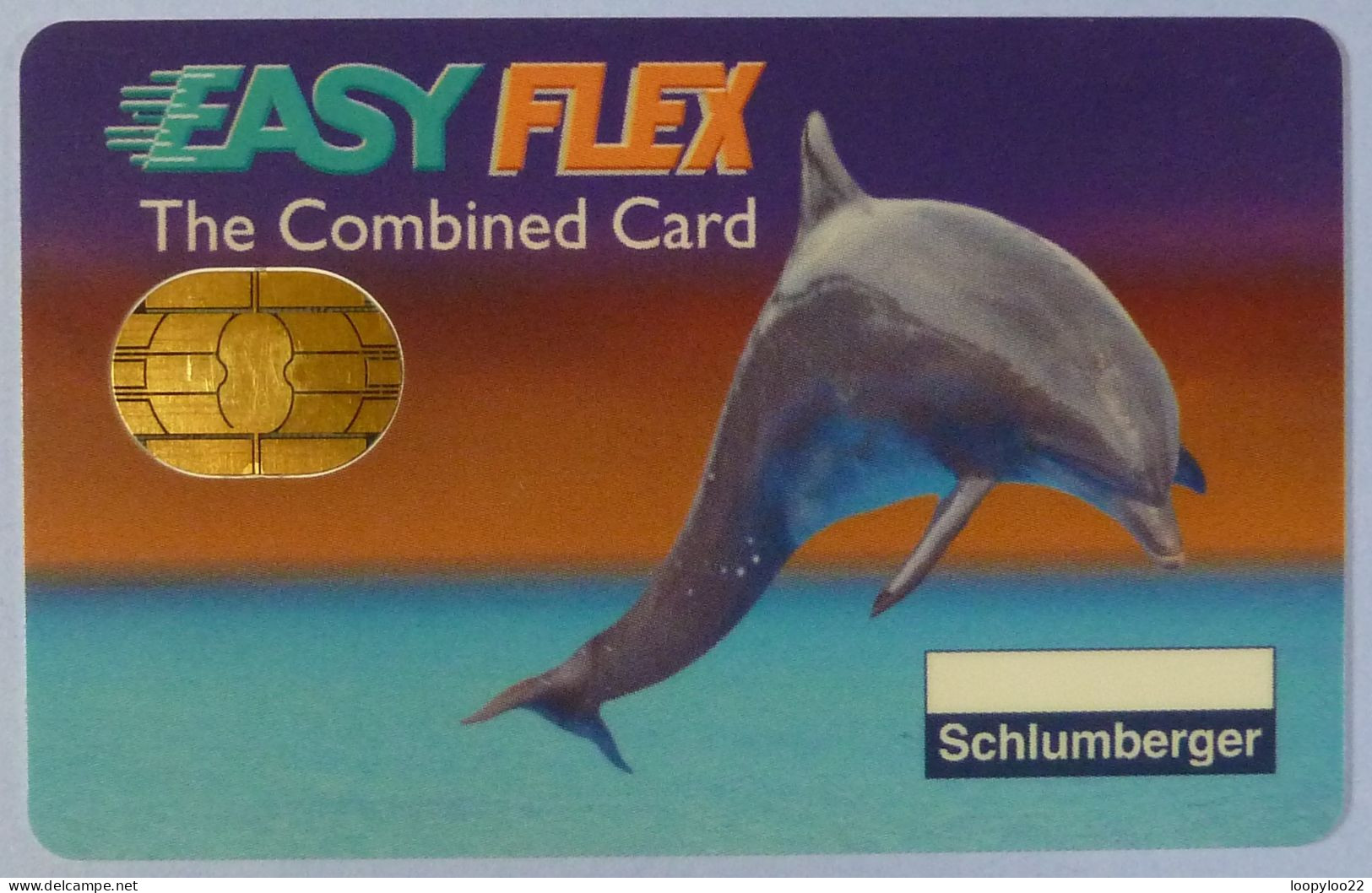 FRANCE - Schlumberger - Easy Flex - Dolphin - Combined Card - Used - Phonecards: Private Use