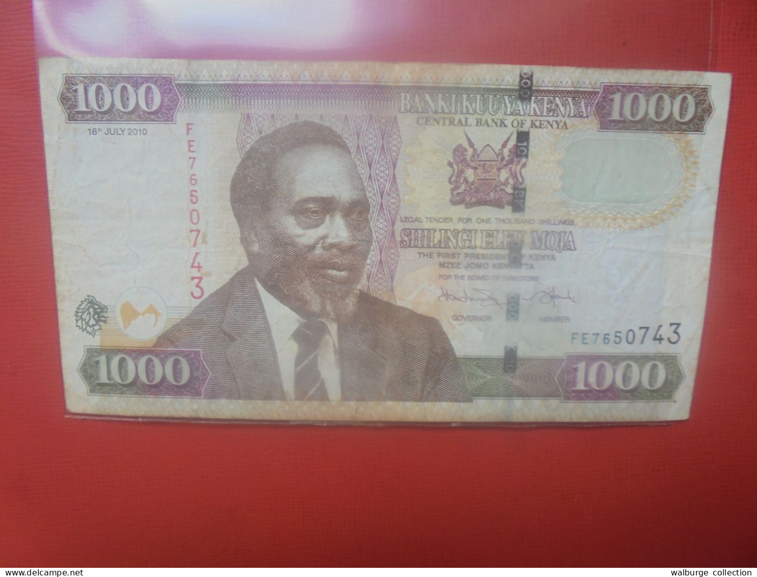 KENYA 1000 SHILLINGS 2010 Circuler (B.31) - Kenya