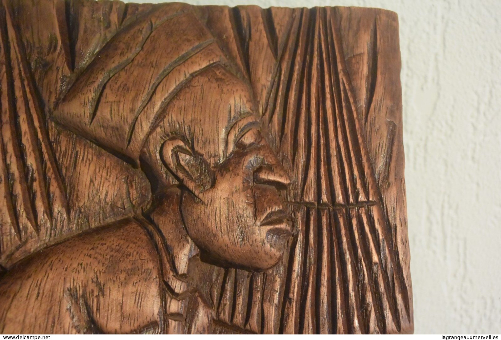 C113 Sculpture Africaine En Bois - Afrikaanse Kunst