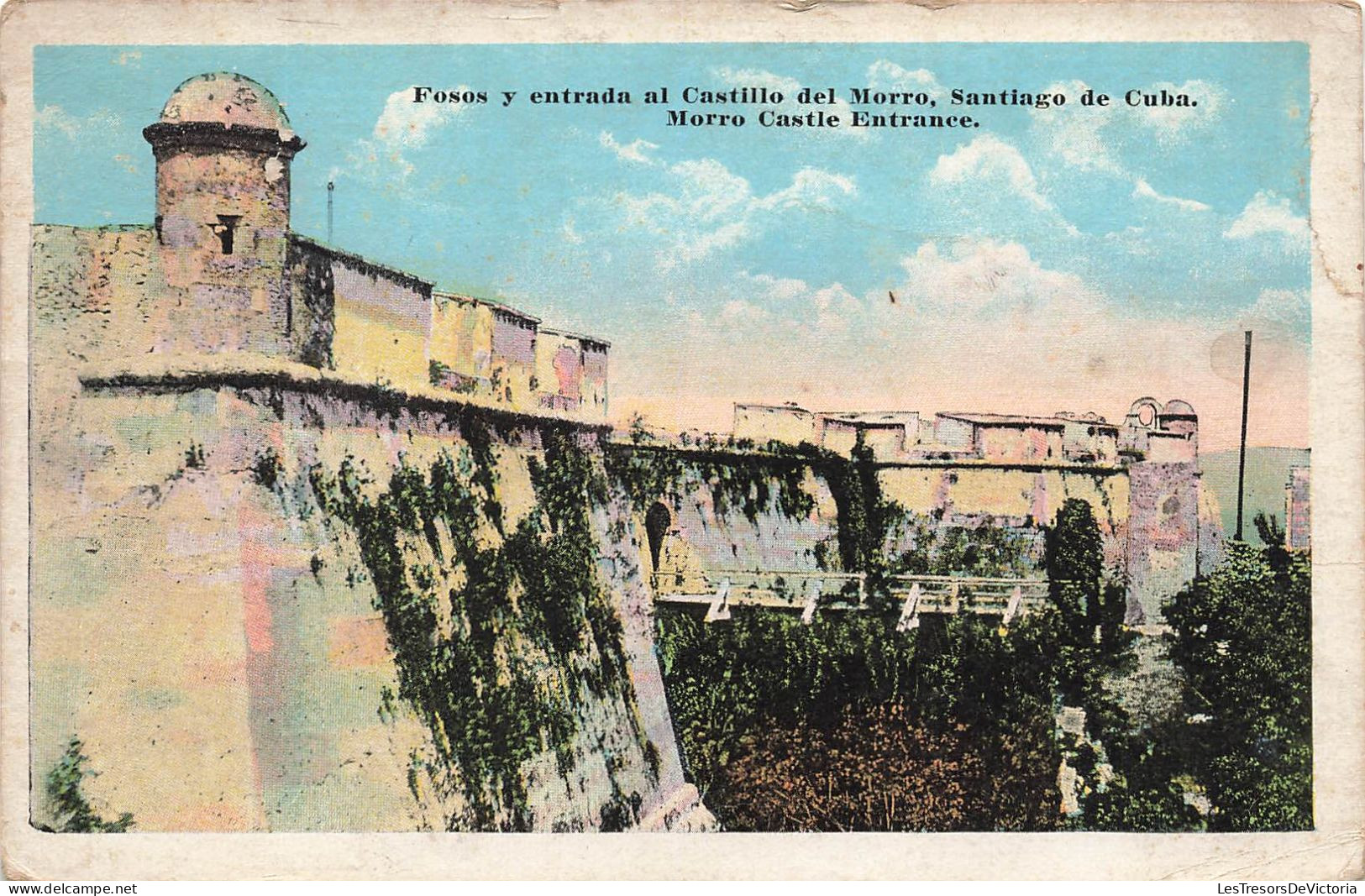ANTILLES - Cuba - Douves Et Entrée Du Château Morro Santiago - Colorisé - Carte Postale - Cuba