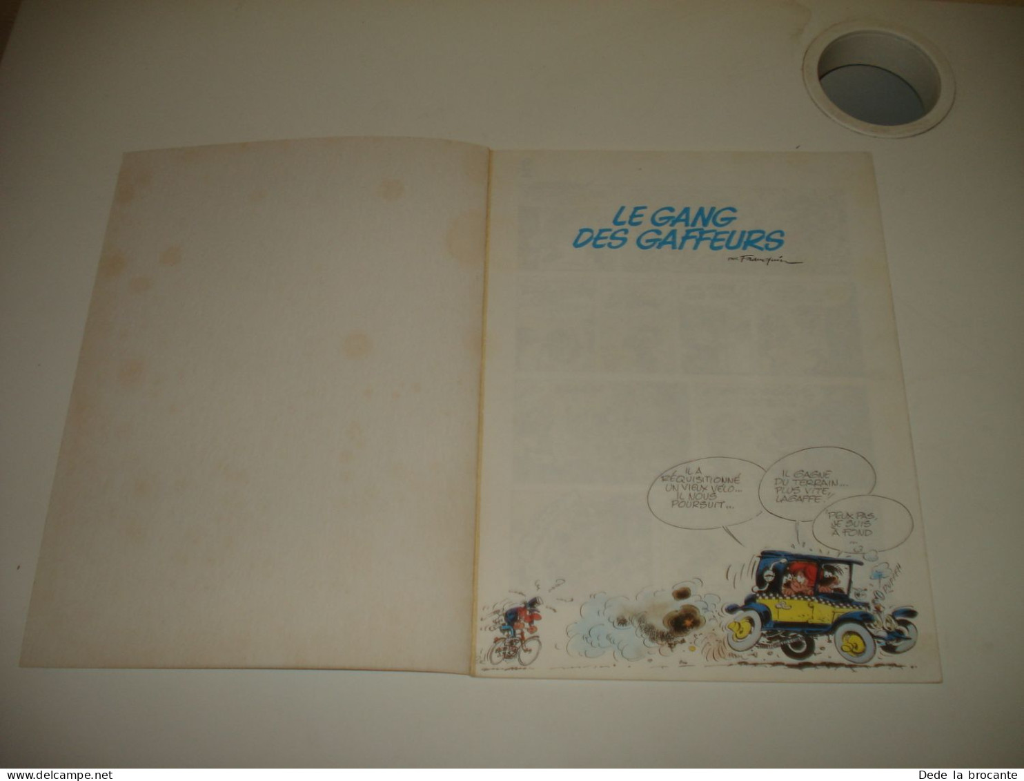 C53 / Gaston 12 " Le Gang Des Gaffeurs " - Franquin - Ed.  Spéciale 1989 - TTBE - Gaston