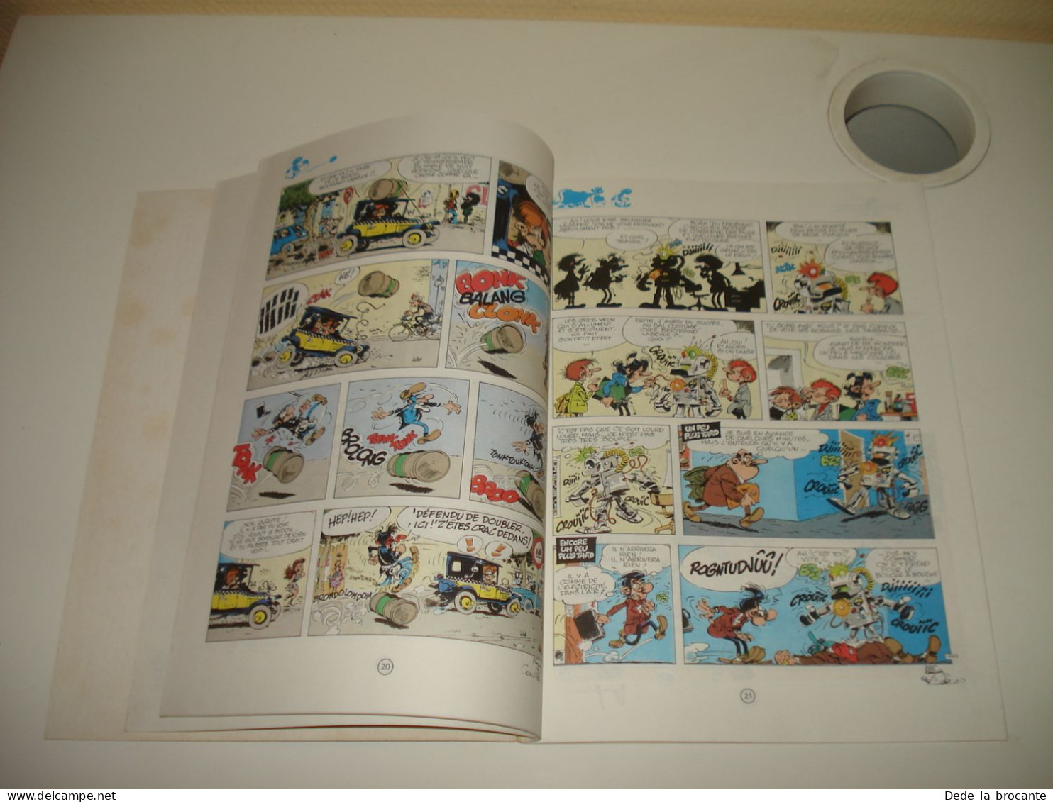 C53 / Gaston 12 " Le gang des gaffeurs " - Franquin - Ed.  spéciale 1989 - TTBE