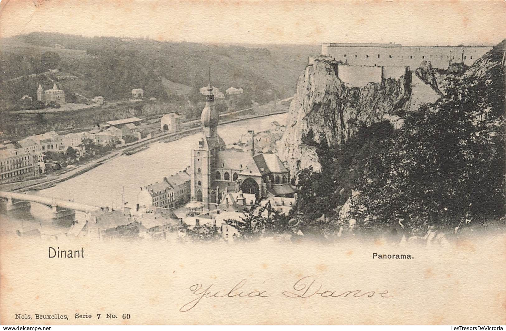 BELGIQUE - Dinant - Panorama - Eglise - Pont - Carte Postale Ancienne - Dinant