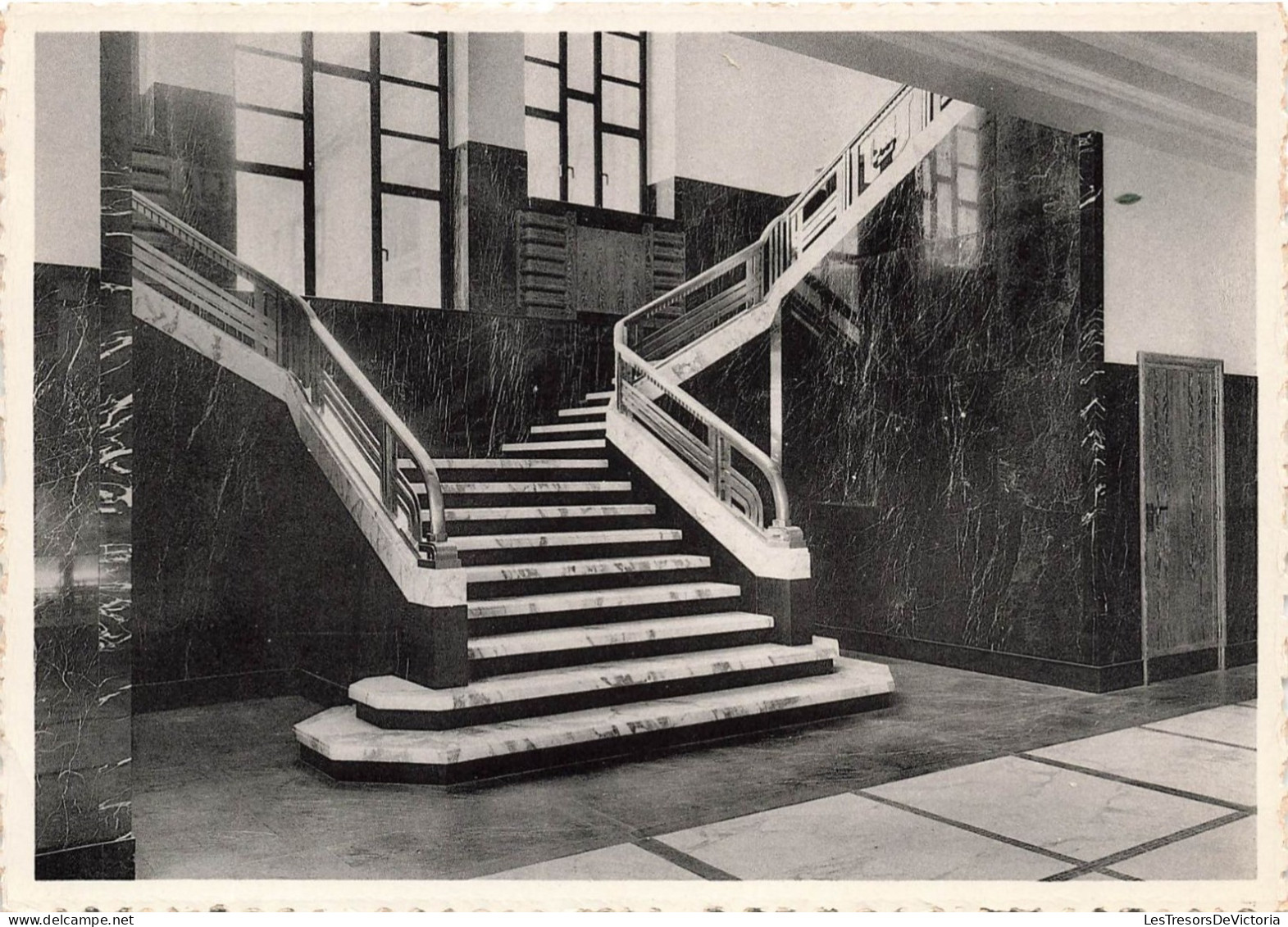 BELGIQUE - Forest - Hôtel Communal - Escalier D'honneur - Carte Postale Ancienne - Forest - Vorst